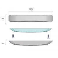 LED Φως Καταστρώματος ANDROMEDA G1 Foresti e Suardi